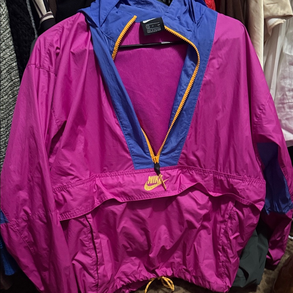 Nike Vibrant Purple and Blue Pullover